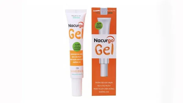Thuốc dạng gel điều trị viêm nang lông Nacurgogel